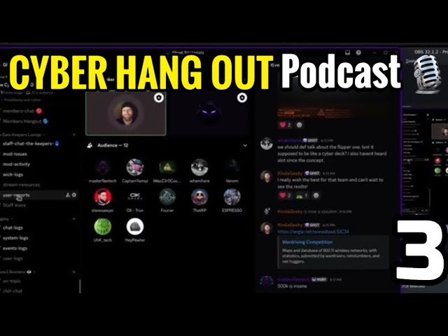 Cyber Hangout Podcast | WarDrift, Cloud Computing, Rising PC Prices & LoRa Projects.