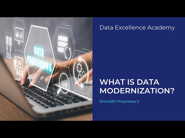 What is Data Modernization