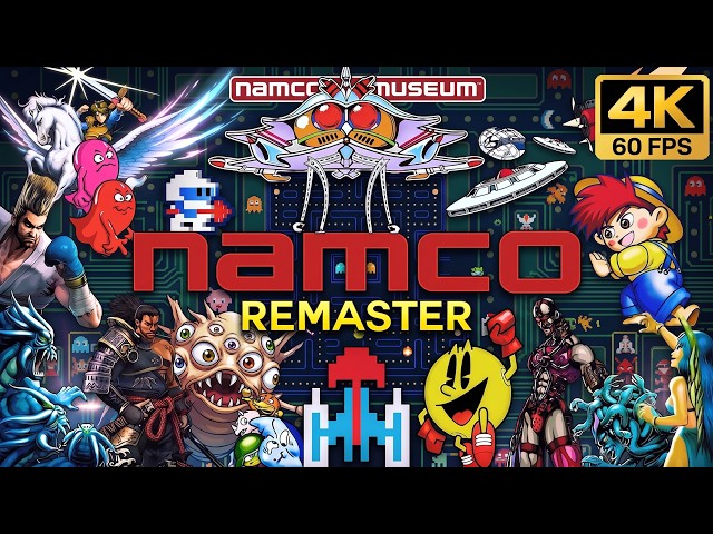 Best NAMCO Arcade Games [4K REMASTER] - The Definitive Evolution
