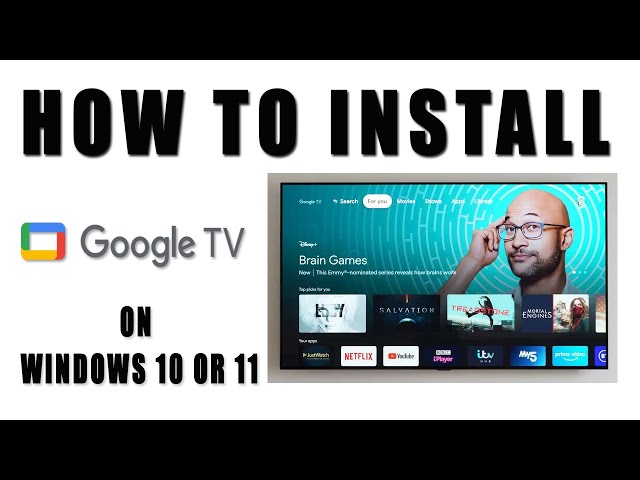 Transform Your PC into a Smart TV | Guide to Installing Google Or Android TV on Windows 10/11