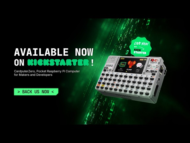 CardputerZero, your all-in-one pocket Raspberry Pi computer is here 💻🔧