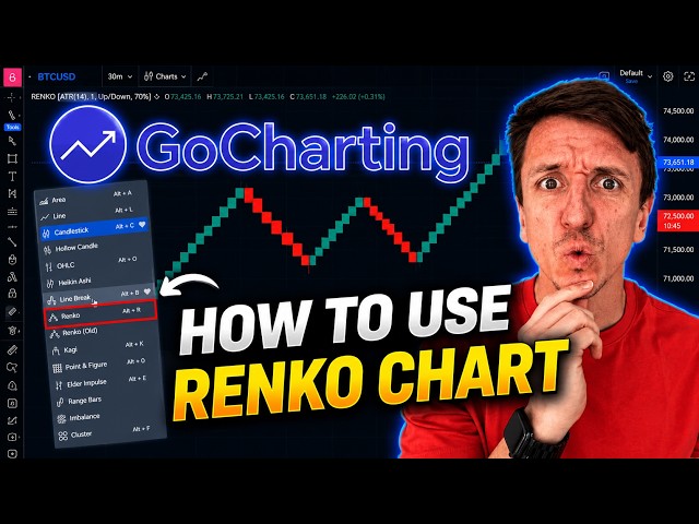 How to use GoCharting Renko Chart