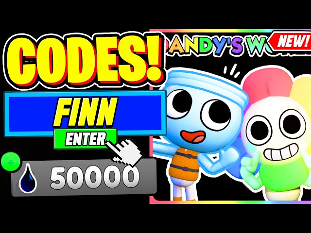 ⚠️New⚠️ ALL WORKING FINN UPDATE CODES For Dandys World - Roblox Dandys World Codes 2026