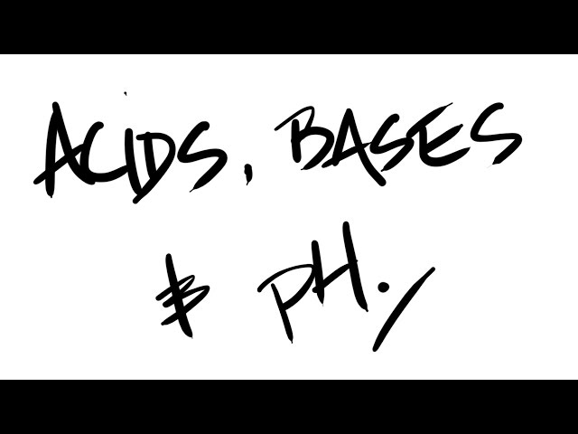 AQA A-Level Chemistry - Acids, Bases & pH