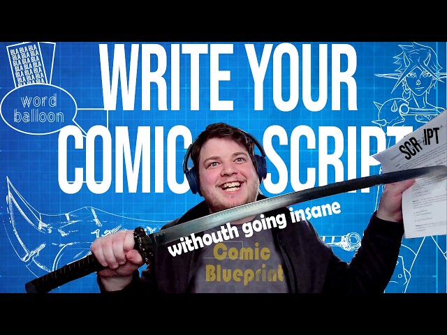 Step by Step Comic Script | How to Write 4 Comics