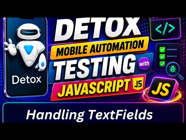 Detox React Native Testing: Handle Text Fields & Advanced Key Actions Part 1