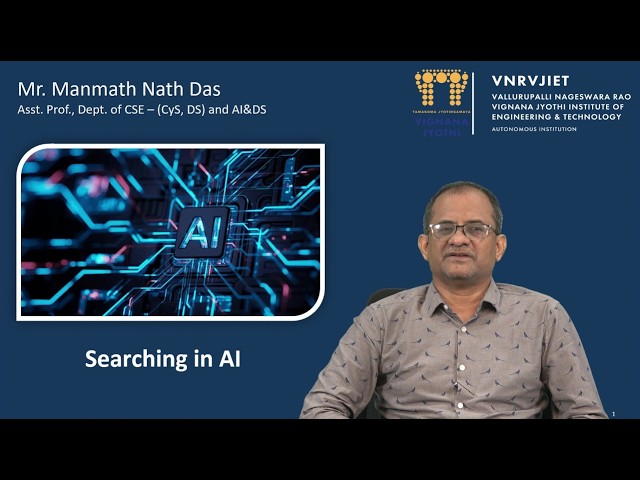 Searching in AI by Mr. Manmath Nath Das
