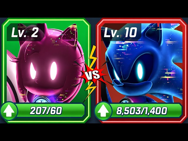 Sonic Forces Speed Battle - Rival Amy vs Rival Sonic (android, ios) gameplay