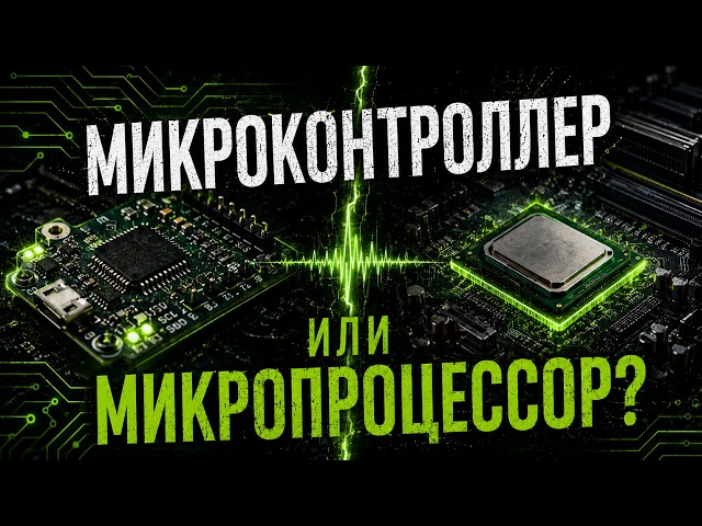 Microcontroller vs. Microprocessor?