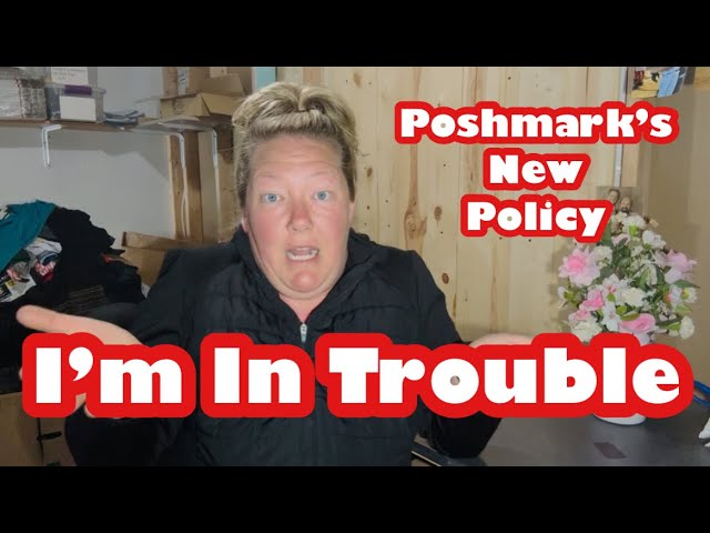 Poshmark’s New Excessive Listing Removal Policy Update 👀 I’m in Trouble #poshmark #updates #reseller