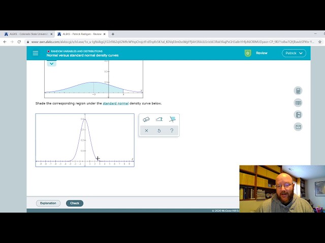 BUSAD265 Ch 7 Normal v Standard Normal Density Curves