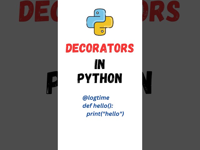Decorators in Python Explained with examples and usecases