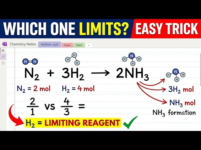 Mole Concept – Limiting Reagent | JEE Main Chemistry