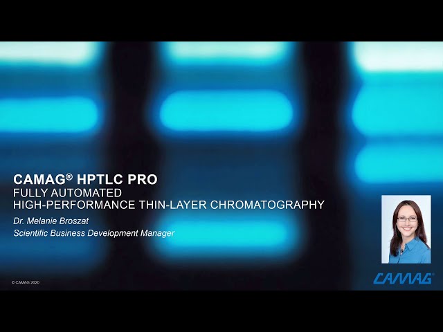 CAMAG® HPTLC PRO – Fully Automated High-Performance Thin-Layer Chromatography