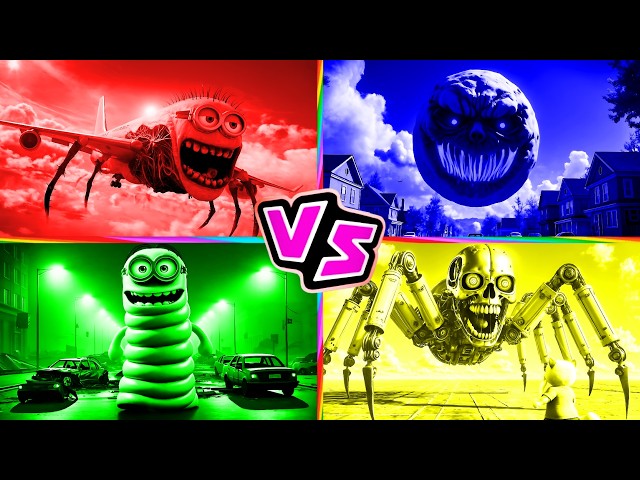 Minion INFECTED SKY 🆚 Lunar Moon 🆚 MINION.EXE 🆚 Skeleton Excavator 🎶 Tiles Hop EDM Rush
