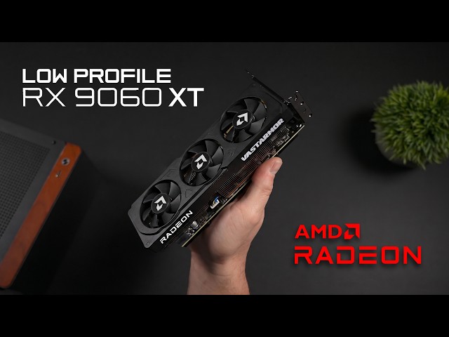 The World's First Low Profile RX 9060 XT! Hands On First Look