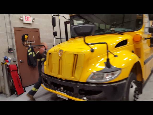 Bus Garage Tour and a Quick Look at Buses #205 and #502