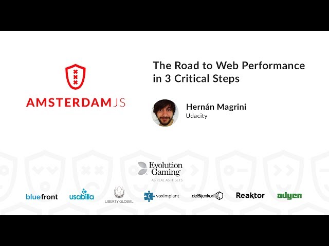The Road to Web Performance in 3 Critical Steps - Hernan Magrini