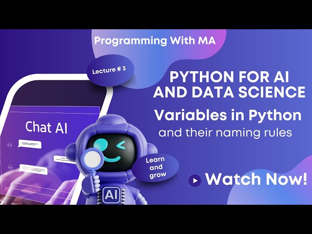 Learn Python Variables & Operators in Urdu / Hindi