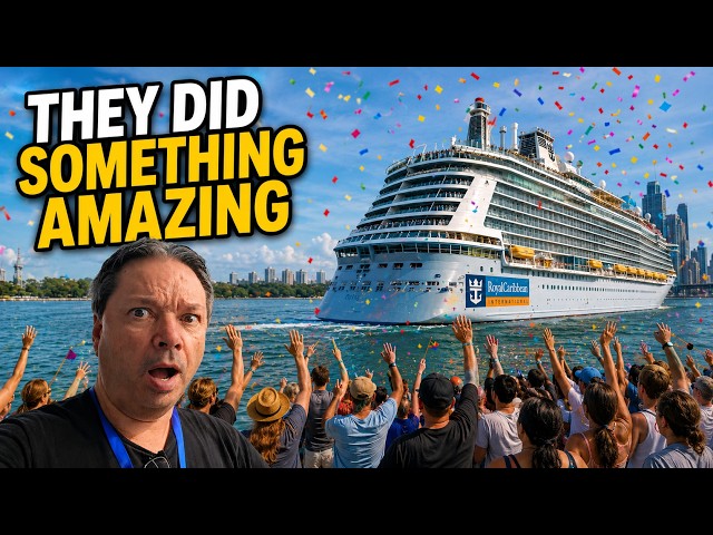 ROYAL CARIBBEAN JUST DID SOMETHING AMAZING FOR CRUISERS 