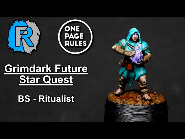 How I Painted a Blessed Sister Ritualist – Grimdark Future: Star Quest