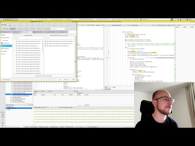Qt Quick, QML, KDE, Python open-source development: Connections GUI for Qubes OS