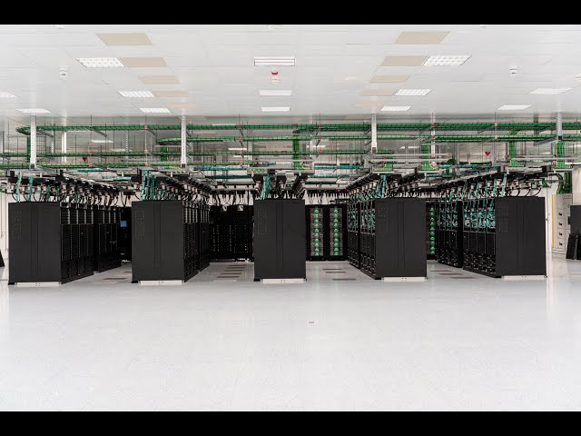 Virtual Guided Tour of ECMWF's high-performance computing facility (HPCF) in Bologna, Italy