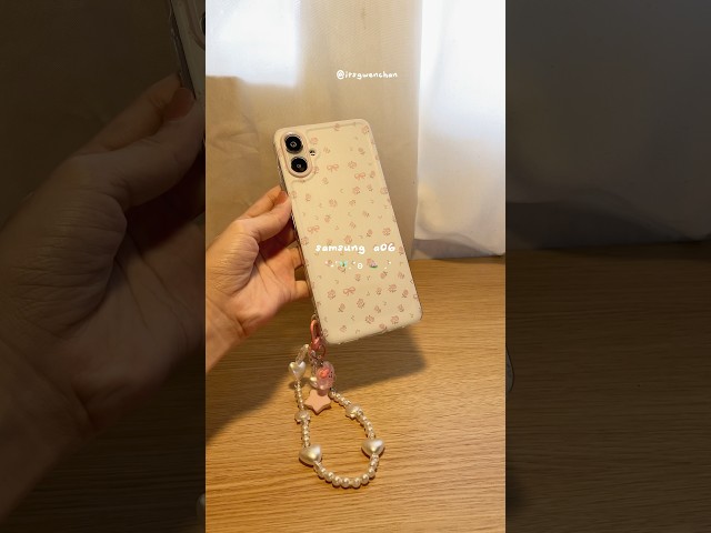 🌷android aesthetic: samsung galaxy A06 ✨ #samsunga06 #smartphone #android #samsung