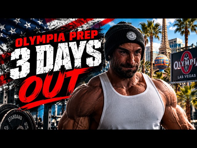 Olympia Prep 2026 - 3 DAYS OUT: Final shoulder blast before show time!