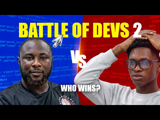 BATTLE OF DEVS: Can a Junior Developer Beat a Senior? | 60-Second Coding Battle (FULL VIDEO)