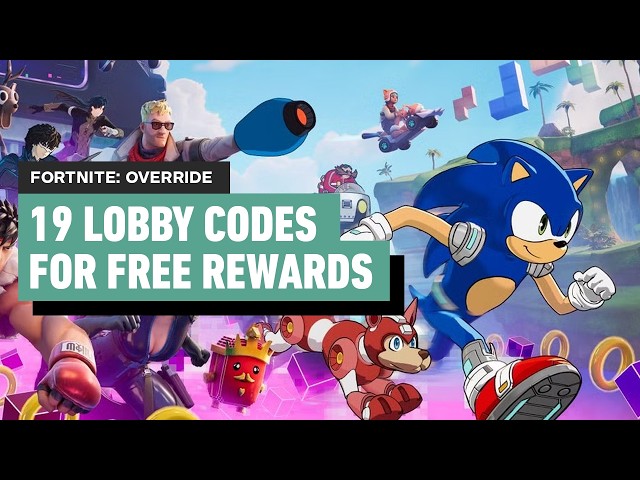 Fortnite: Redeem These 19 Codes For Free Goodies in Override