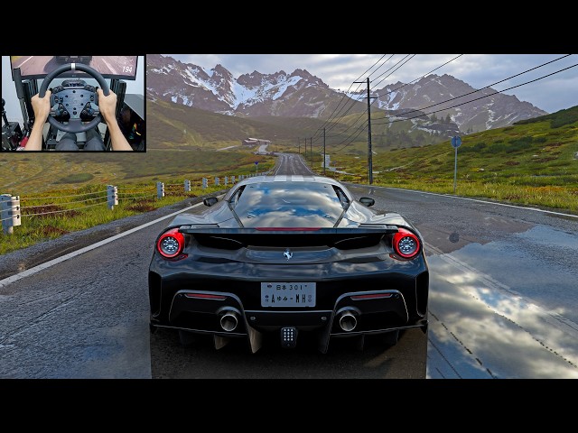 Forza Horizon 6 - Ferrari 488 Pista | Logitech RS50 Gameplay