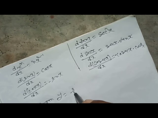 Differentiation 