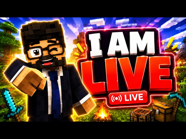 🔴 LIVE | Minecraft Survival SMP Day 8 | Minecraft survival world | Java Edition
