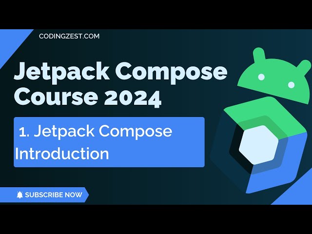 Android Jetpack Compose Tutorial #1 | Jetpack Compose Introduction | CodingZest