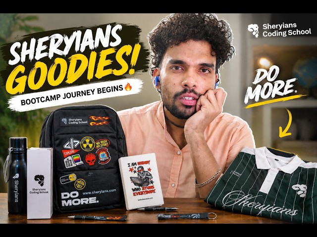 I Finally Got My Sheryians Coding School Goodies! 🎁 | Bootcamp Welcome Kit.
