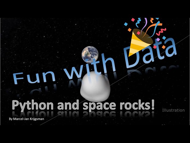 Fun with Data - Python, pandas and asteroids