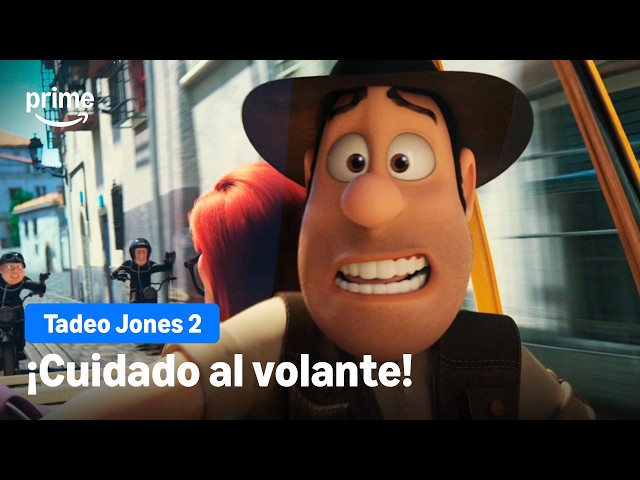 La persecución más caótica de Tadeo Jones 🚗💨 | Tadeo Jones 2