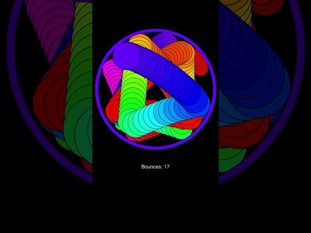 Shapes That Feel Good | #asmr #adhd #satisfying #ball #bounce #bouncingball #code