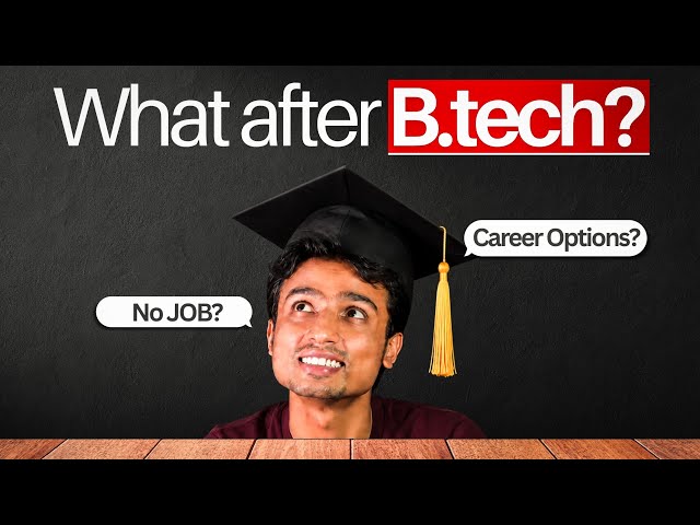 5 Career Options After B.Tech Nobody Talks About 😱