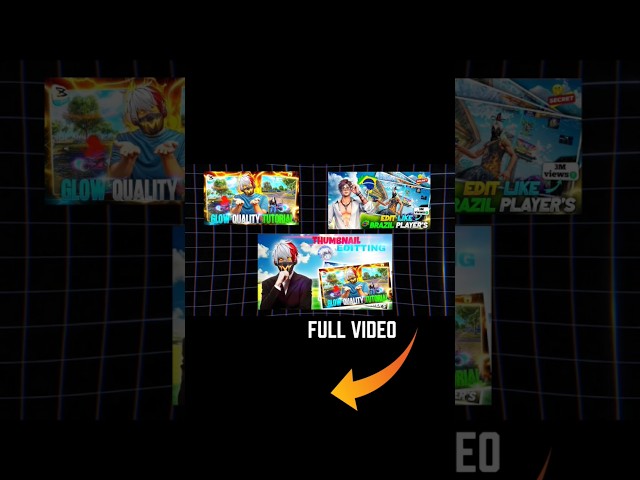 Free Fire Thumbnail Editing 🔥 Make Viral Gaming Thumbnails on Mobile | DarkZone Gaming