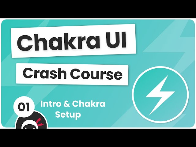 Chakra UI Crash Course #1 - Introduction & Chakra UI Setup