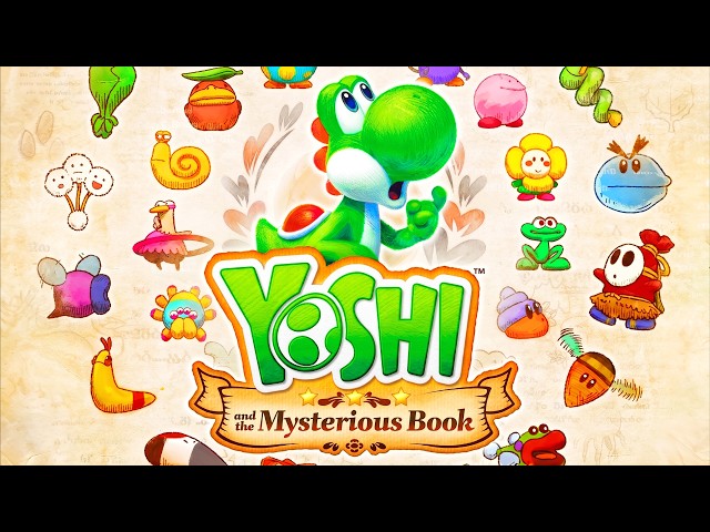 Yoshi and the Mysterious Book Walkthrough - FULL GAME (No Commentary)