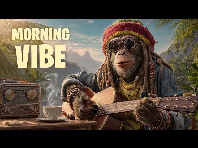 🌞 Morning Vibe Instrumental Reggae | Start Your Day Right with Coffee ☕️ & Chill Beats 🎶🌿