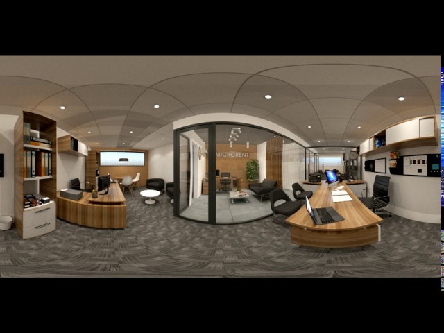 360 Office interior vray 3.4 sketchup