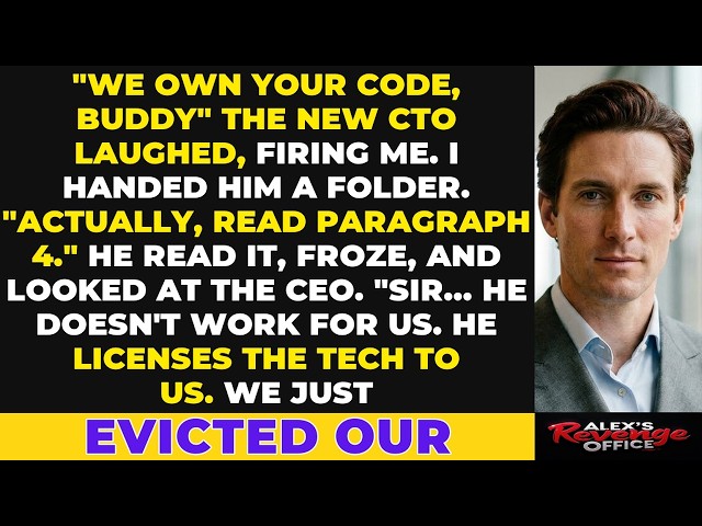 CTO Dismissed Me For My Code – I Owned the License | Corporate Checkmate