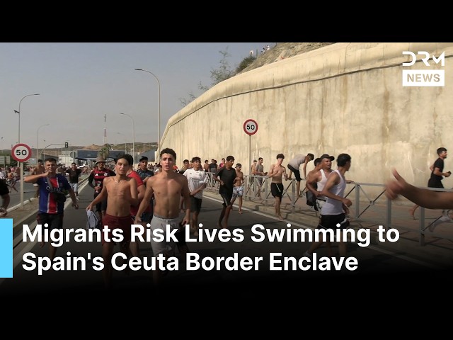 Desperate Journey: Migrants Swim for Hours to Reach Spain's Ceuta as Border Crisis Deepens | AC1G