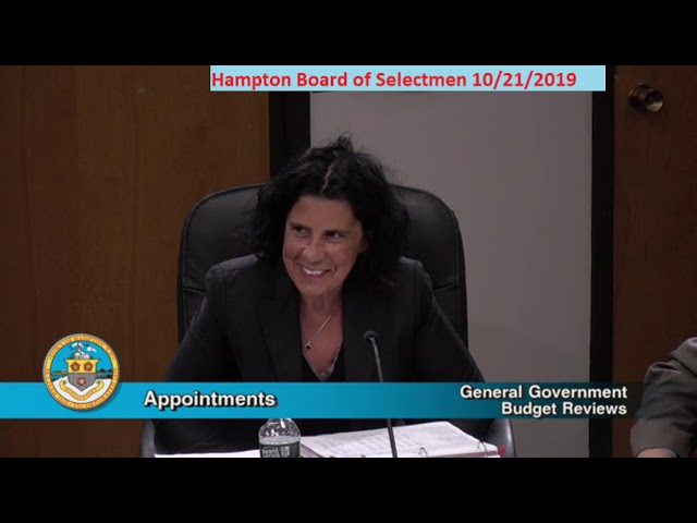BOS 10/21/2019 Budget Parks and Recreation