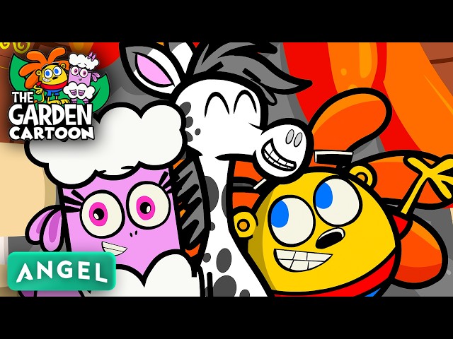 Zippy the Zebra! | Garden Cartoon