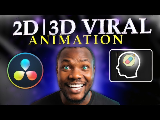 Fern animation in Davinci Resolve